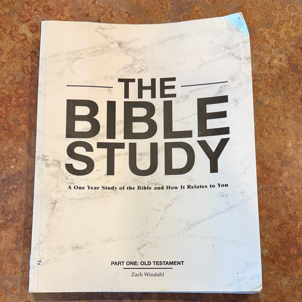 The Bible Study: A one year study of the Bible OLD TESTAMENT ONLY